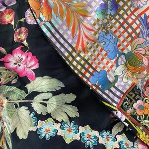 SILK PAJAMA SET split shorts
